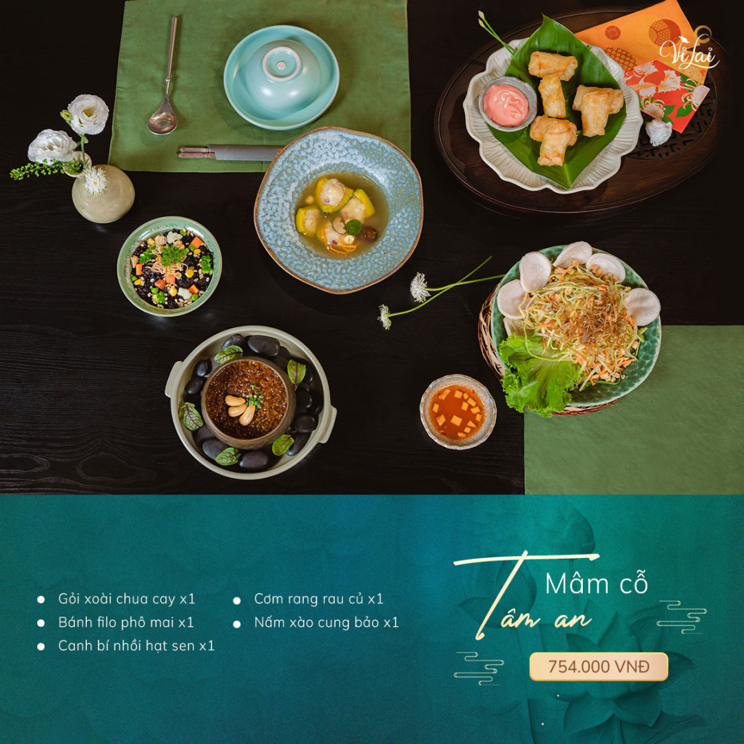 Combo cỗ chay Tâm An