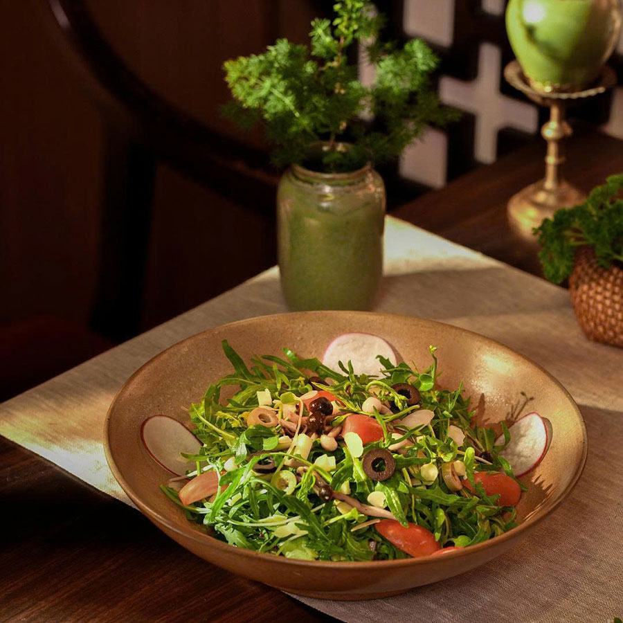 salad rau đắng