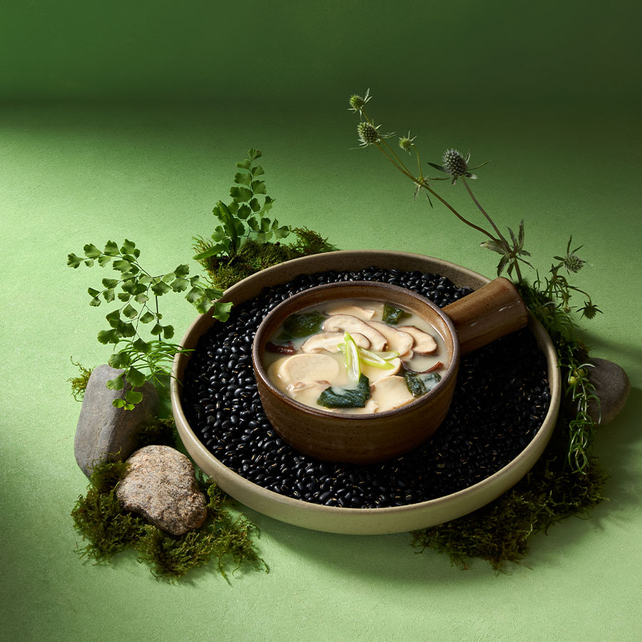 Súp Bánh Gạo Đậu Nành